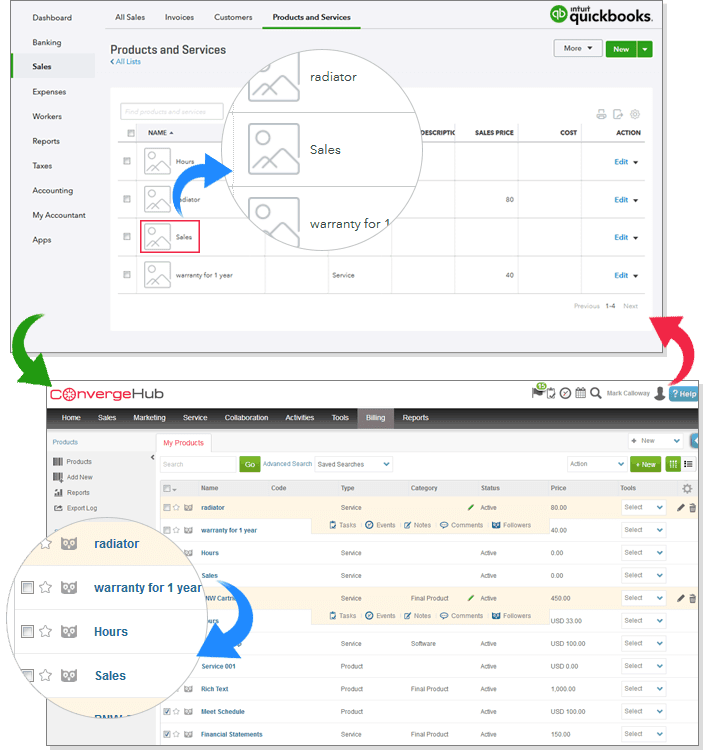 QuickBooks CRM for business