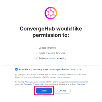 convergehub integration