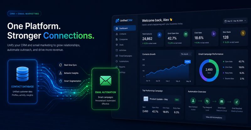 CRM and Email Marketing: How Small Businesses Can Combine Both to Drive More Revenue