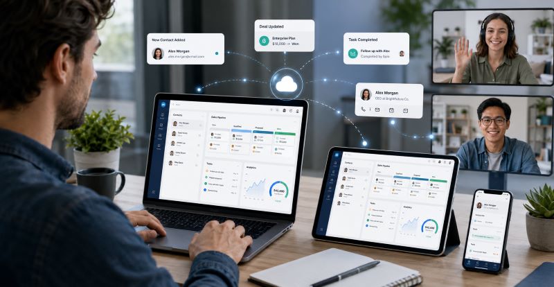 Cloud CRM and Free CRM for Startups
