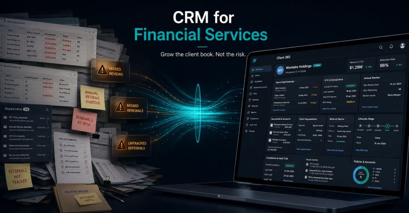 CRM for Financial Services: How Small Firms Can Manage Client Relationships at Scale
