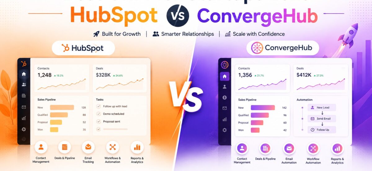 Best CRM for Startups 2026: HubSpot vs ConvergeHub