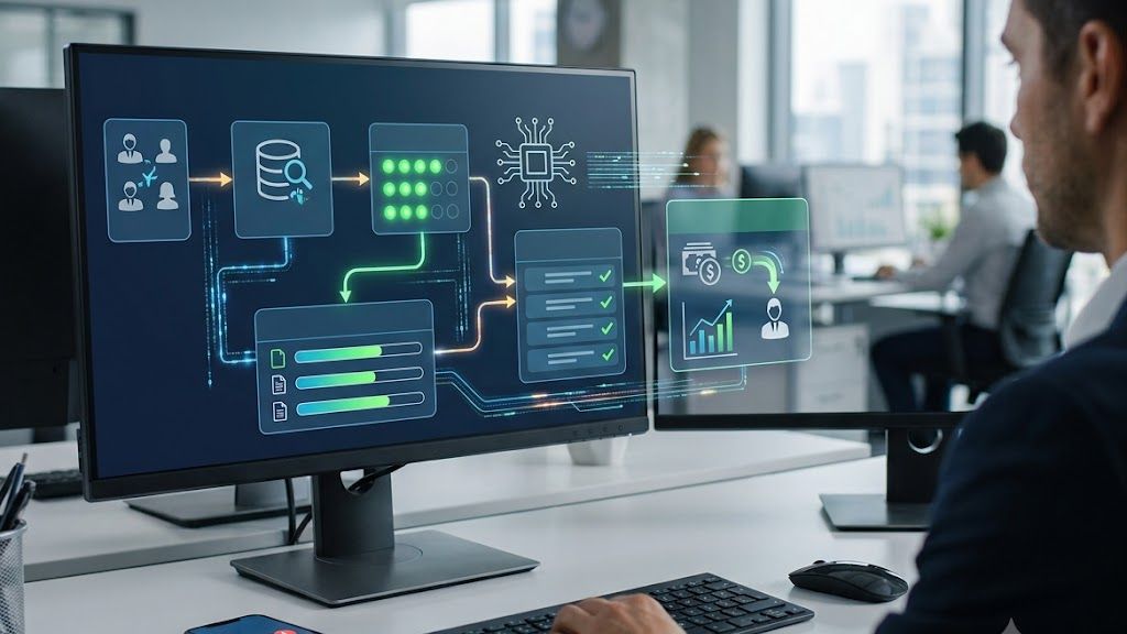 How Does Inquiry-to-Funding Automation Work in an MCA CRM?