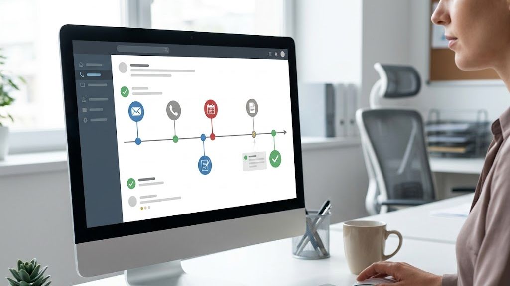 What Is a Merchant Communication Timeline in an MCA CRM?