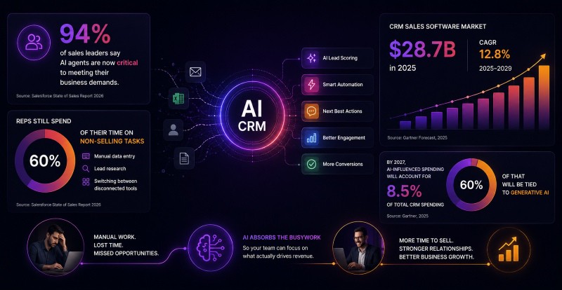 Why small business engagement is changing so fast with AI CRM adoption