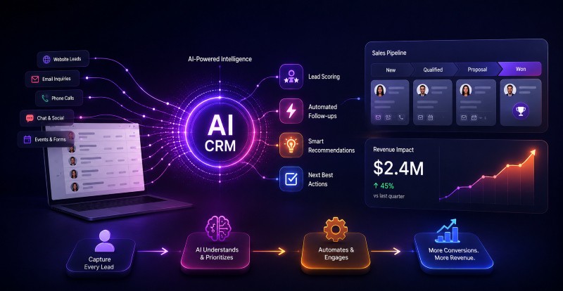 AI CRM adoption driving faster small business customer engagement