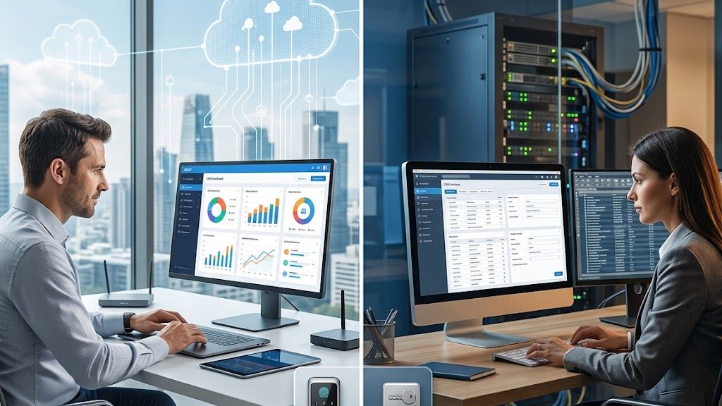 Cloud-Based vs On-Premise MCA CRM: Which Should Funders Choose?