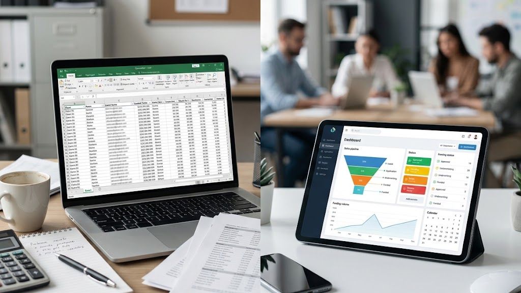 Spreadsheet vs MCA CRM: When Should a Broker Shop Upgrade?