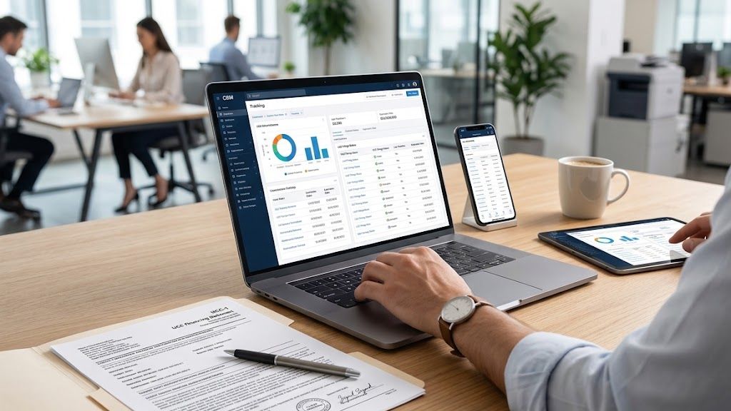 UCC Filings in Merchant Cash Advance: Tracking Them in Your CRM
