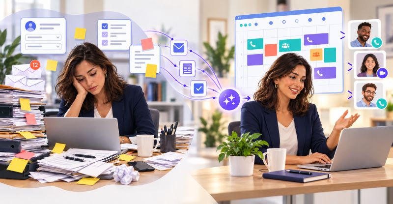 How CRM Automation Improves Sales Productivity